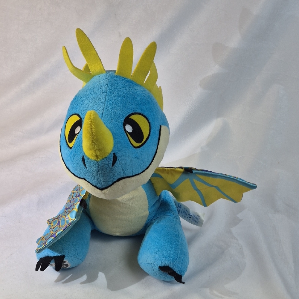Build a Bear How to Train Your Dragon Stormfly Blue Plush Toy